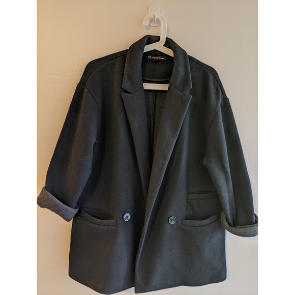 Zara Black Coat - Picture 2 of 4